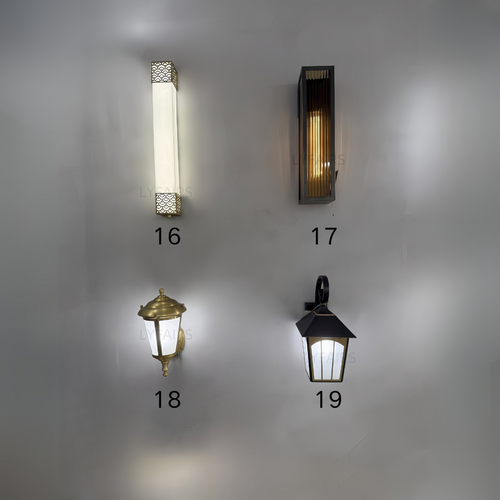 Outdoor Wall Lamps Collection IV