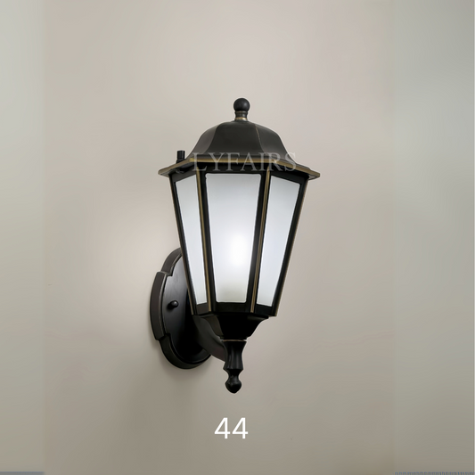 Outdoor Black Wall Sconce Light Fixture for Garden/Yard/Entrance