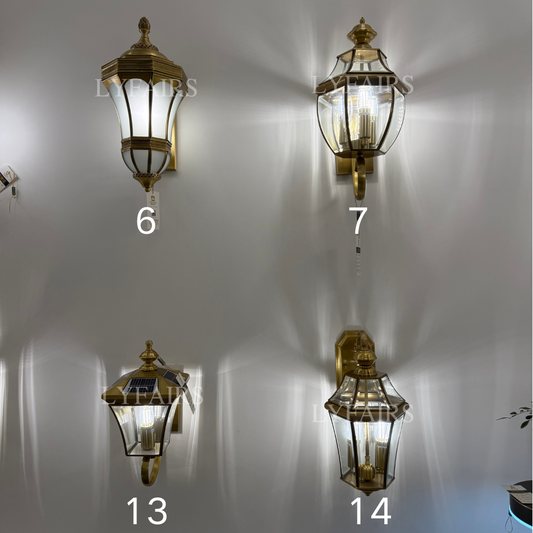 Outdoor Wall Lamps Collection III