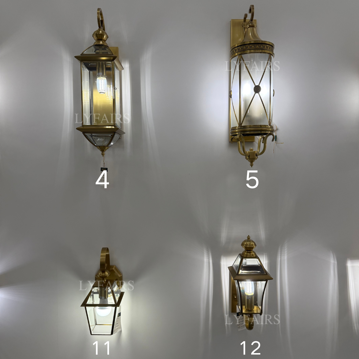 Outdoor Wall Lamps Collection II