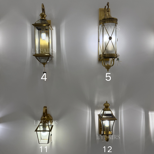 Outdoor Wall Lamps Collection II