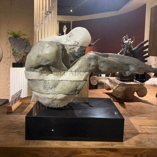 Fragmented Soul Resin Sculpture