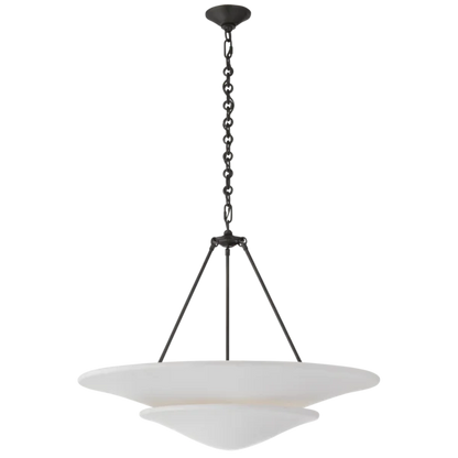 Modern Floating Hat Chandelier