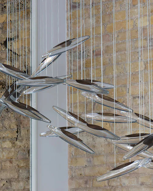 Modern Crystal Whispers LED Chandelier