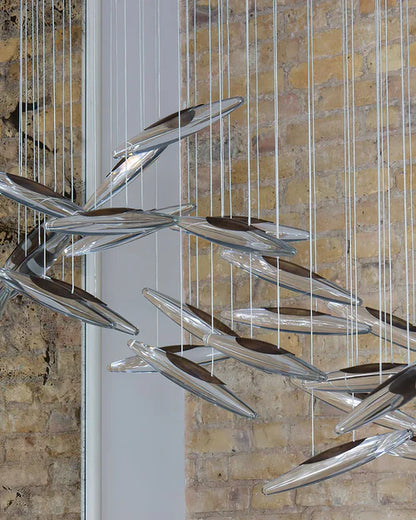 Modern Crystal Whispers LED Chandelier
