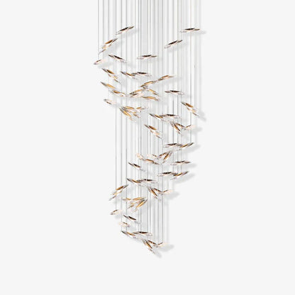 Modern Crystal Whispers LED Chandelier