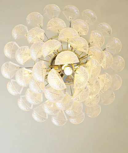 Light Luxury Multi-layered Teardrop Waterfall Chandelier for Living Room/Bedroom
