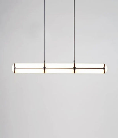 Modern Cylindrical Chandelier for Dining Room/Kitchen Island