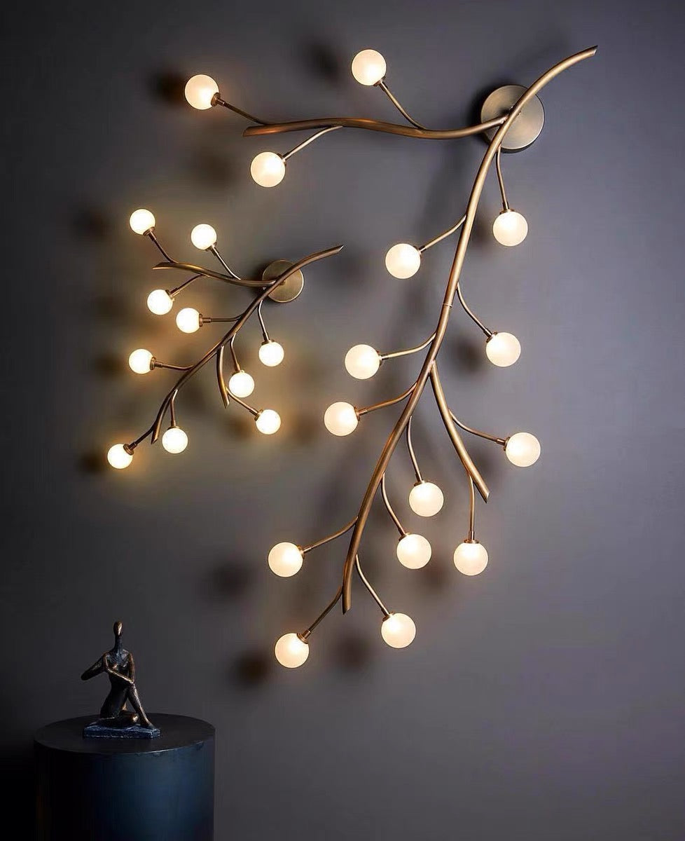 Modern Globe Glass Wall Lamp
