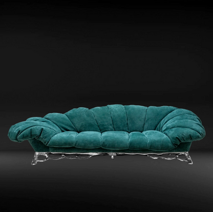 LYFAIRS x GORDON GU BODEGA Grape Leaf Sofa