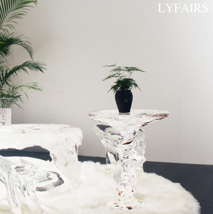 LYFAIRS x GORDON GU Ripple Artistic Side Table