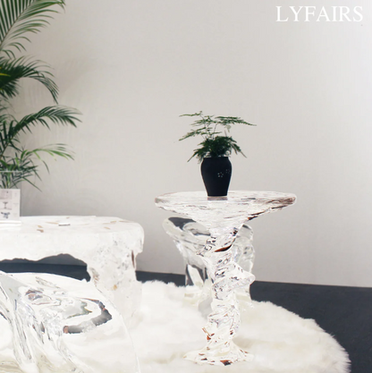 LYFAIRS x GORDON GU Ripple Artistic Side Table