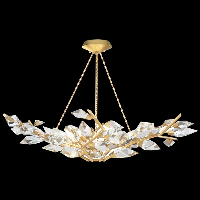 Art Handcrafted Crystal Chandelier for Living/Dining Room/Bedroom