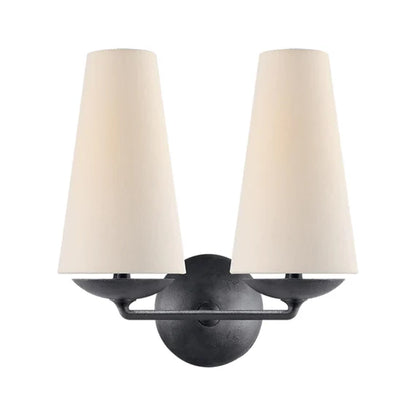 Vertical Chandelier in Bronze/Black/White Finish Color