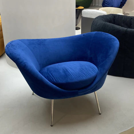 Modern Flannel Accent Chair
