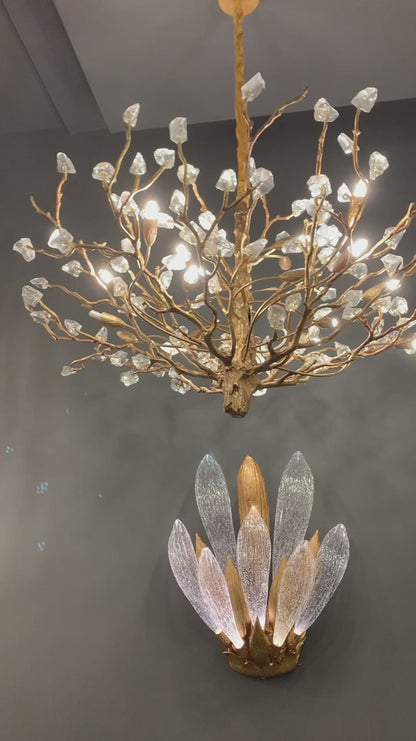 Creative Design Gemstone Branch Chandelier for Living Room/Bedroom