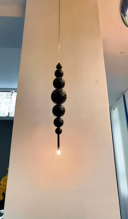 Modern Creative Black/Gold Cluster Glass Pendant Lamp