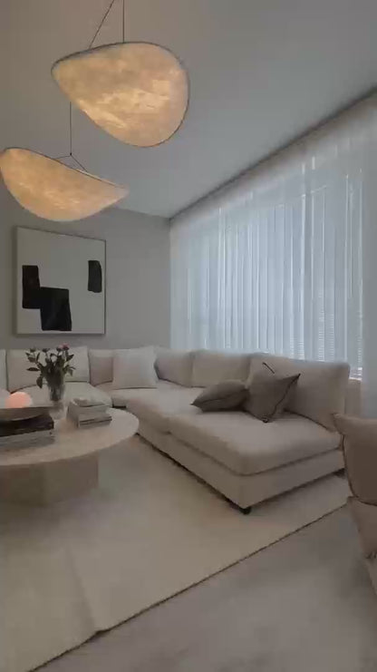 Minimalism White Lampshade Pendant Light