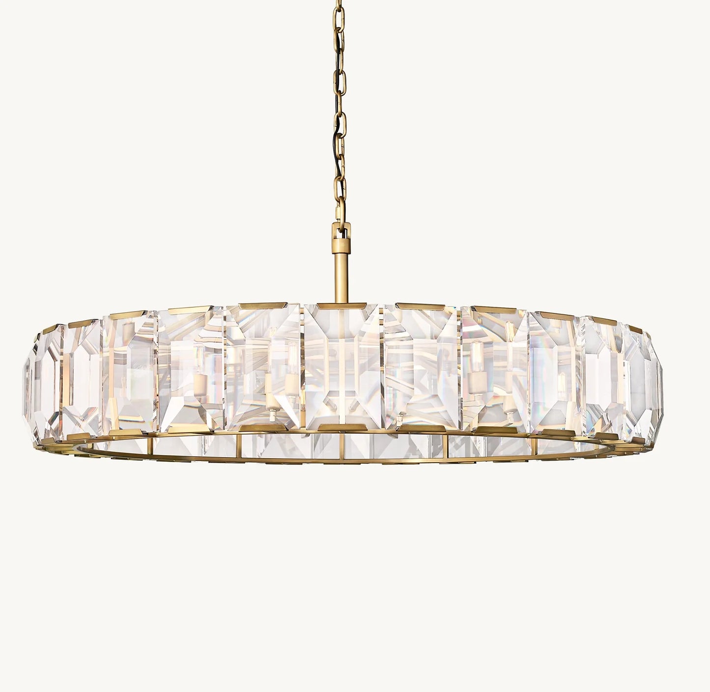 Modern Round Large Crystal Chandelier for Living Room/Bedroom