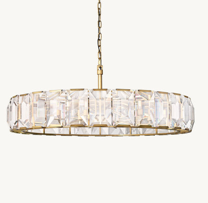 Modern Round Large Crystal Chandelier for Living Room/Bedroom