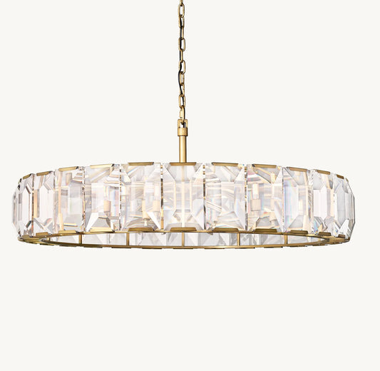 Modern Round Large Crystal Chandelier for Living Room/Bedroom