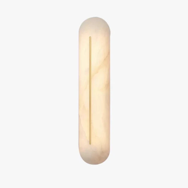 Modern Alabaster Brass Decorative Wall Light