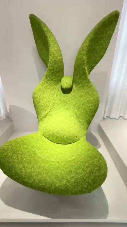 Art Design Green Rabbit Lounge Chair