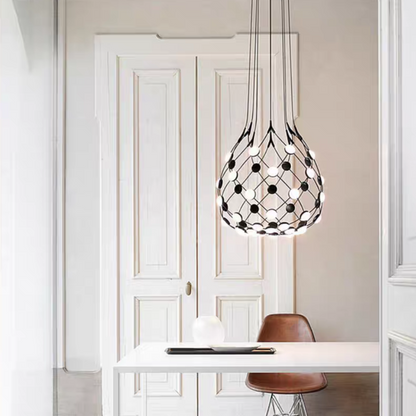 Modern Basket Chandelier for Living/Dining Room