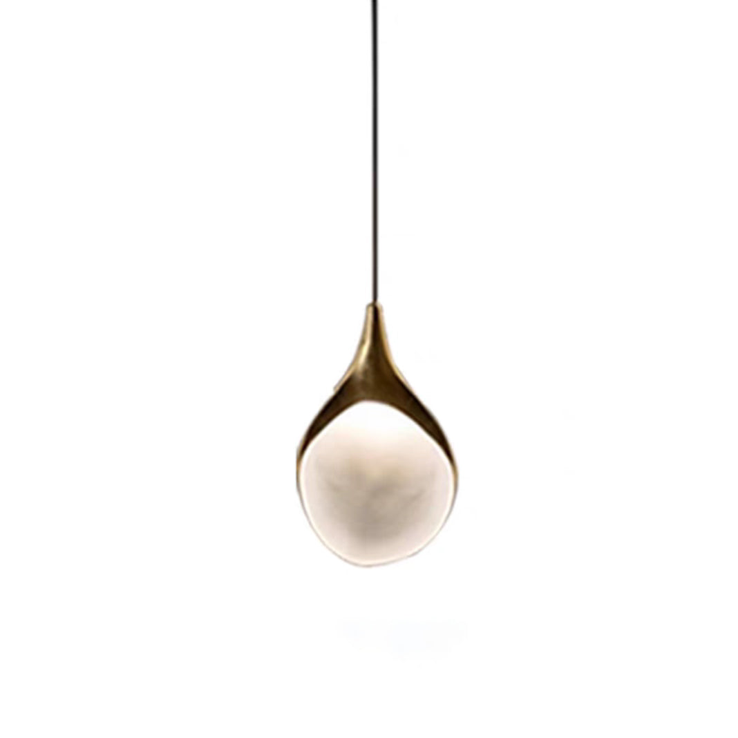 Creative Multiple Golden White Panel Pendant Ceiling Light